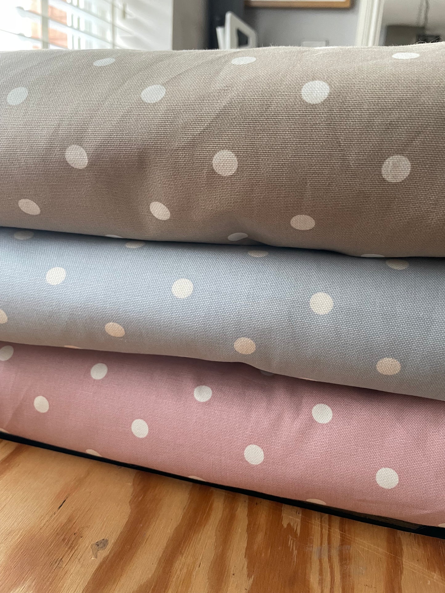 New Puppy Gift Pack: Blanket, Pillow, Toy Bone and Milestone cards - Pink Spotty