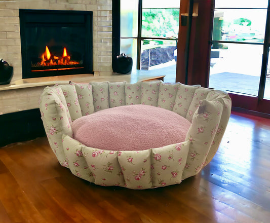 Luxury Handcrafted Pocket Sided Pet/Dog Bed - The Dolly Collection