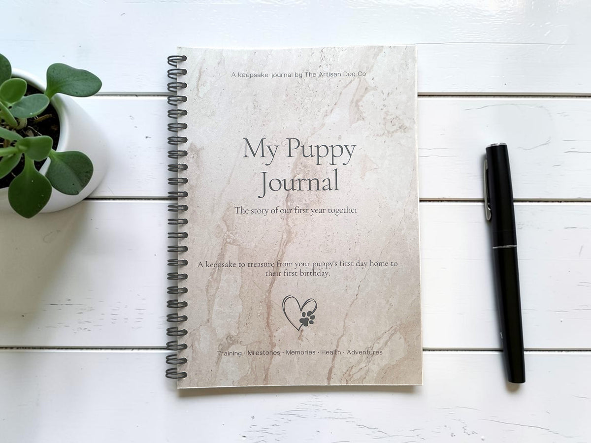 My Puppy Journal | A Keepsake for Their First Year