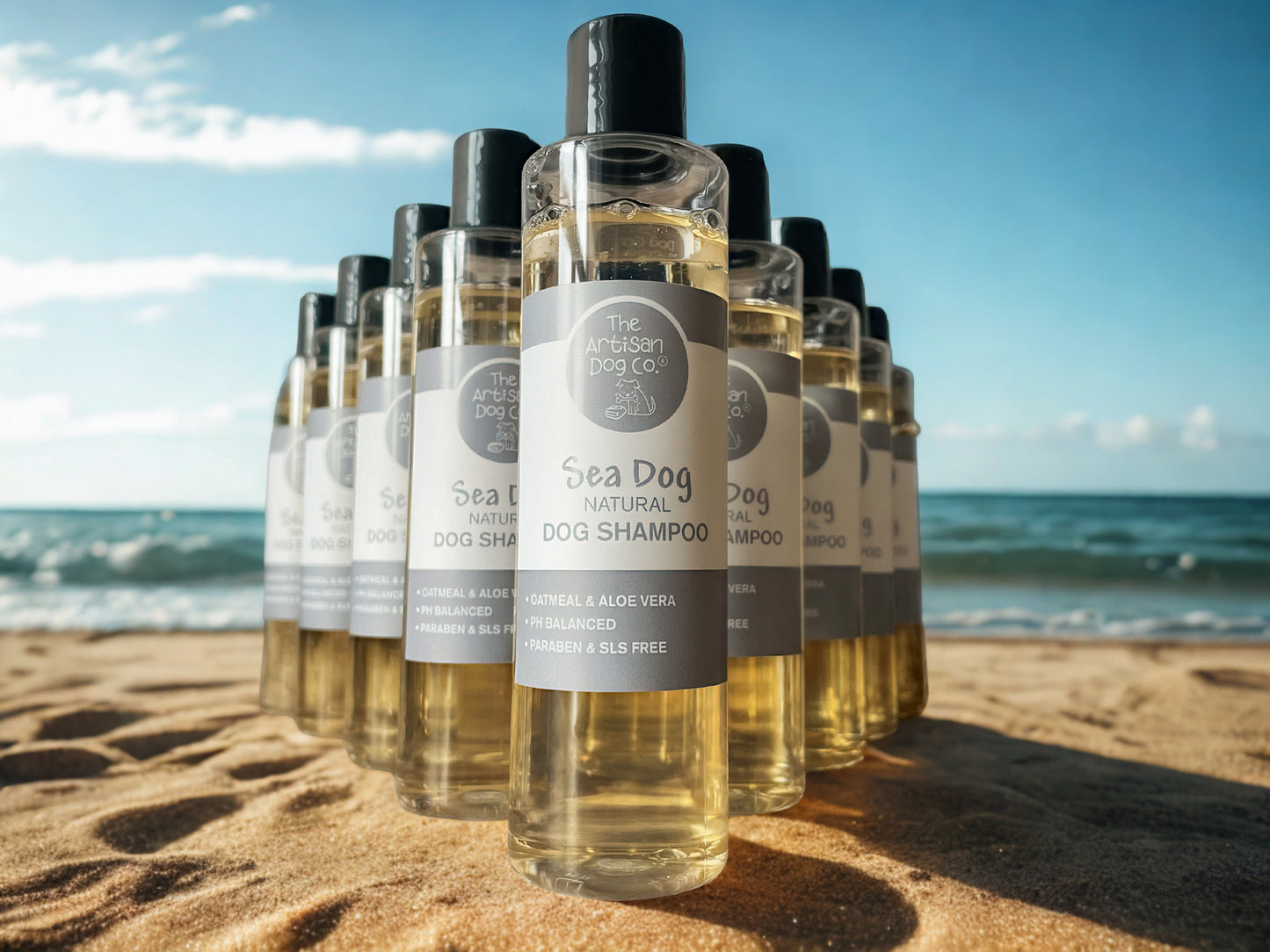Natural Oatmeal and Aloe Vera Handmade Dog Shampoo