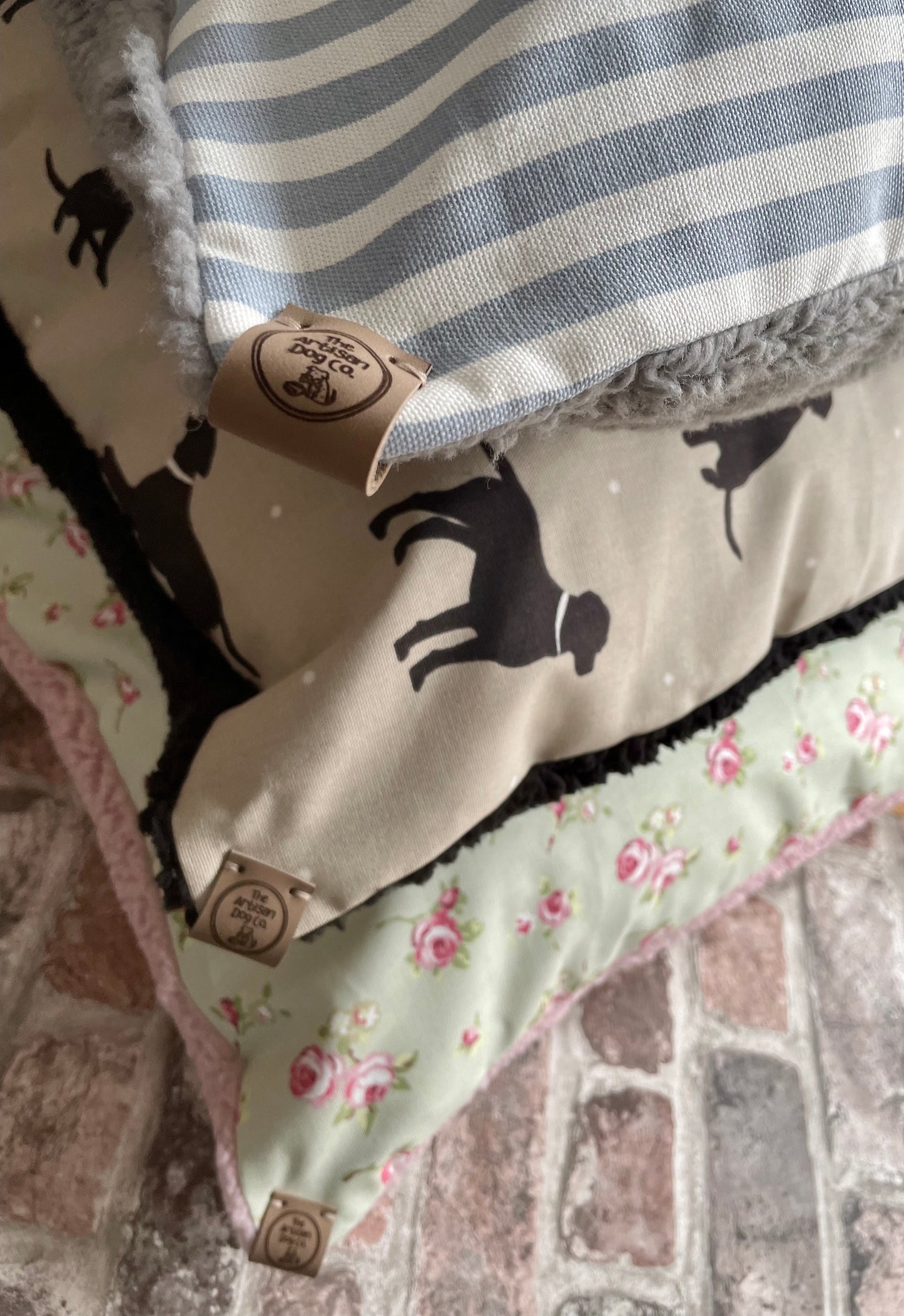 Double Sided Pillow Bed/Crate Cushion - The Dolly Floral Collection