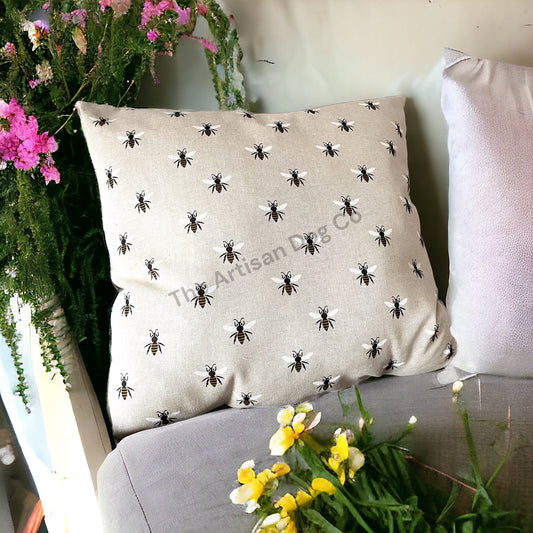 Honey Bee Cushion