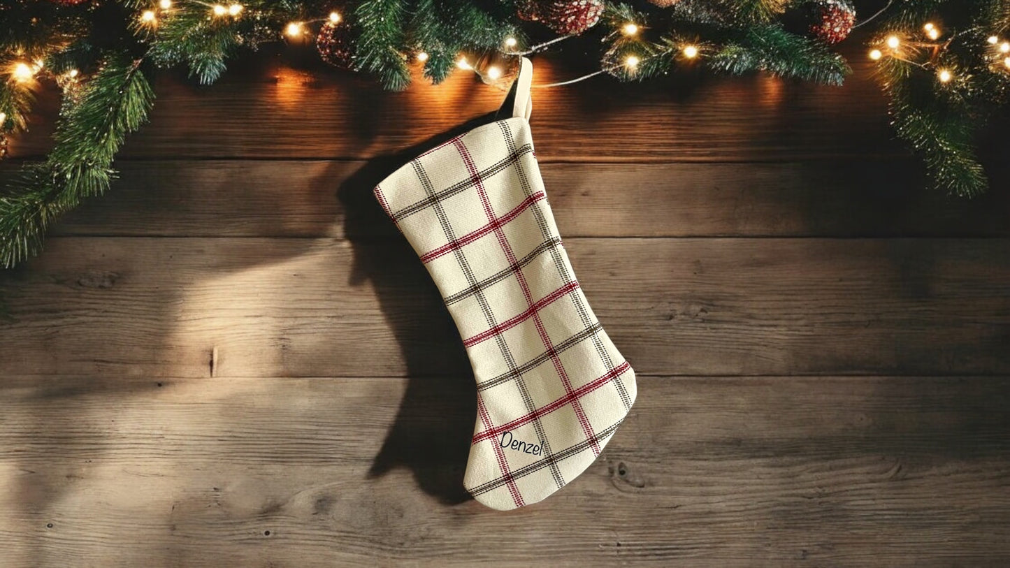 Personalised Dog/Cat Christmas Stocking