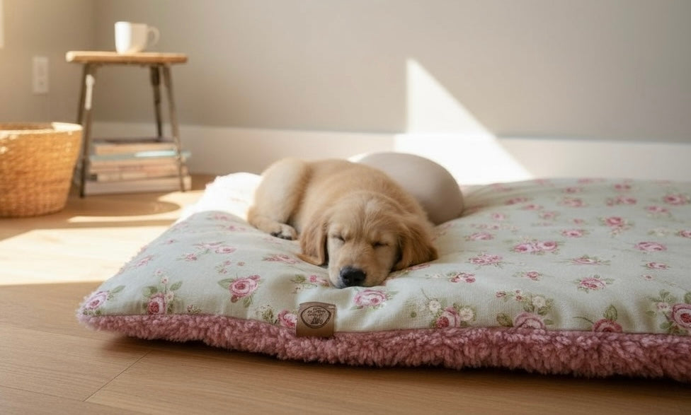 Double Sided Pillow Bed/Crate Cushion - The Dolly Floral Collection