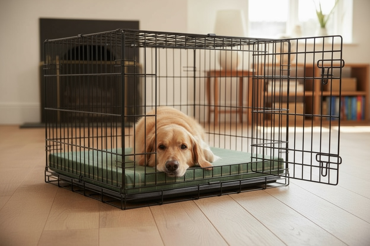 Pet Crate/Pet Furniture Custom Sized Internal Crate Mattress style bed