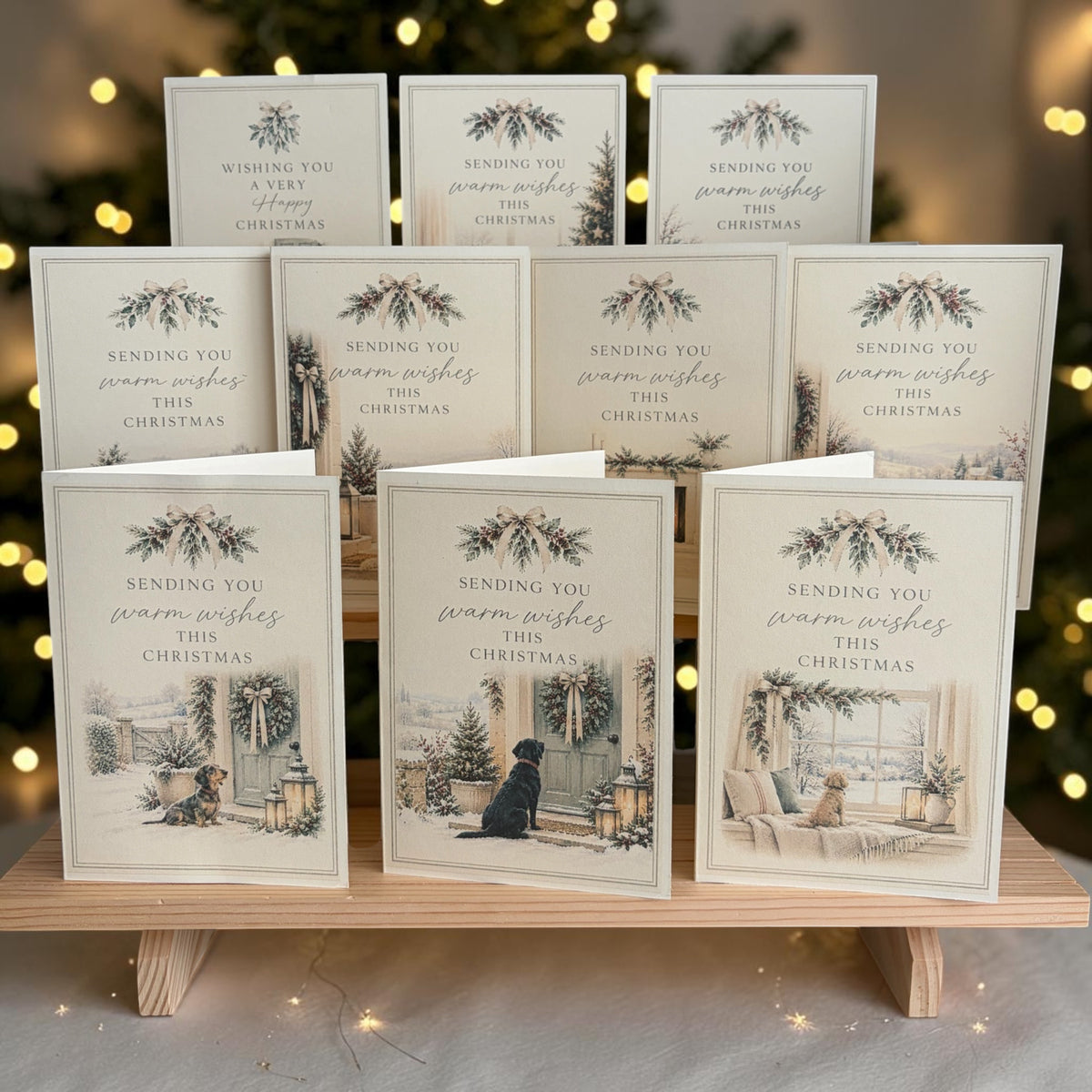 The Christmas Dog Collection – Set of 10 Luxury Christmas Cards