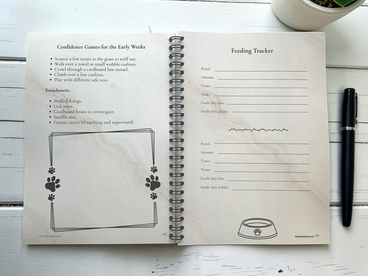 My Puppy Journal | A Keepsake for Their First Year