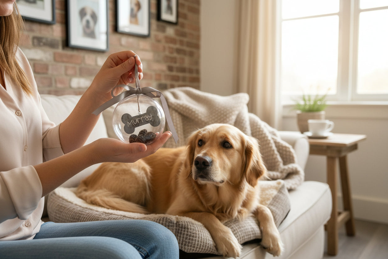 Personalised Dog Bone Christmas Bauble
